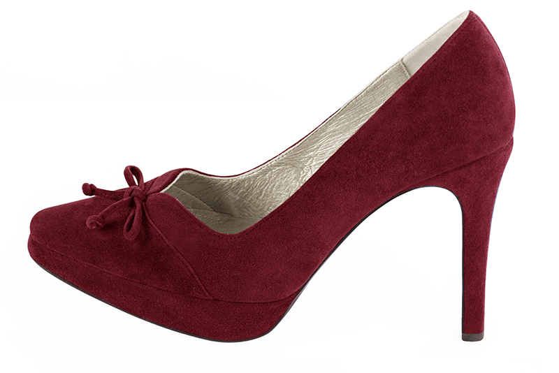 Escarpin 2025 rouge bordeaux